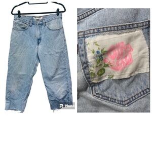 Customized Levi’s 550 Jeans